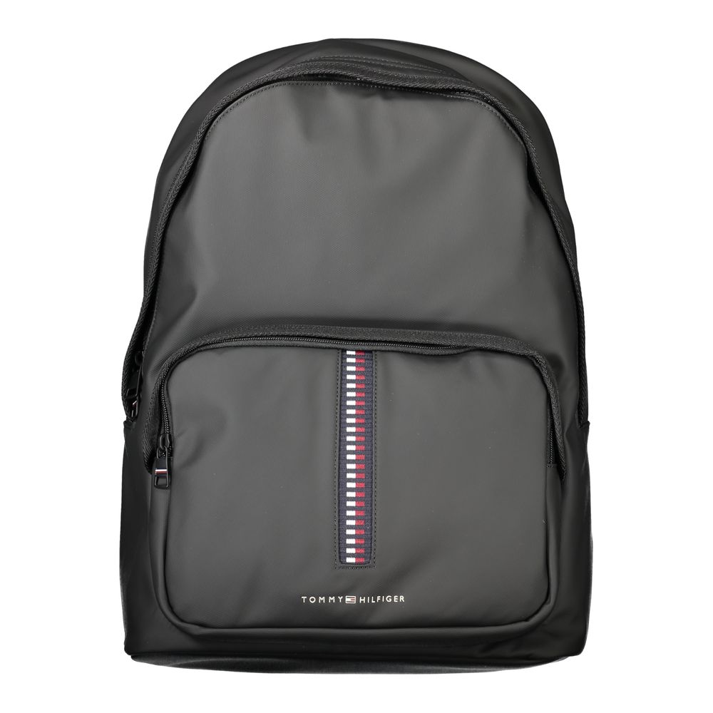 Tommy Hilfiger Black Polyethylene Men Backpack -   -  Tommy Hilfiger.