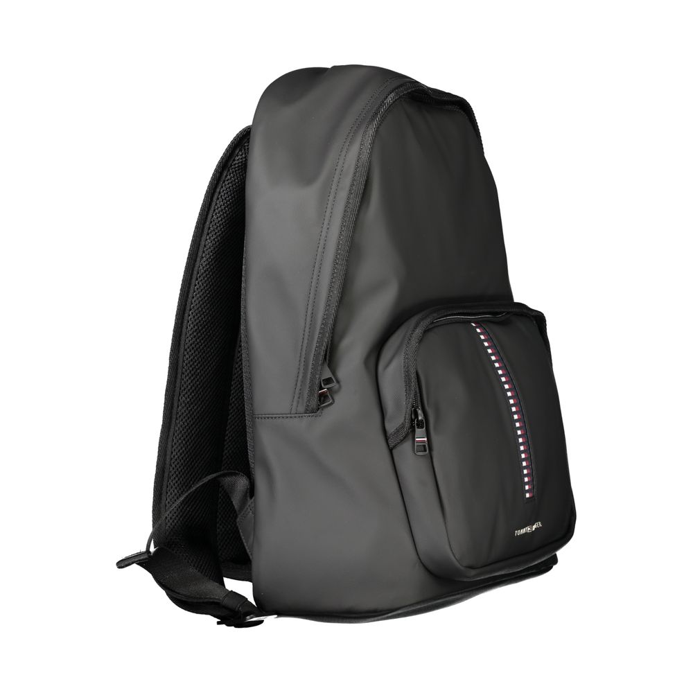 Tommy Hilfiger Black Polyethylene Men Backpack -   -  Tommy Hilfiger.