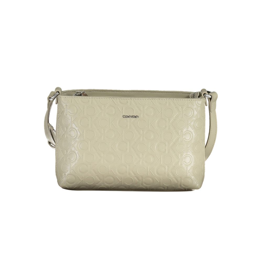 Calvin Klein Beige Polyester Handbag -   -  Calvin Klein.