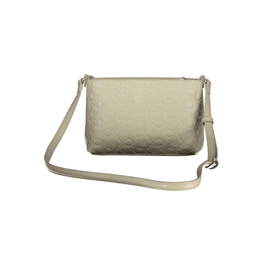 Calvin Klein Beige Polyester Handbag -   -  Calvin Klein.