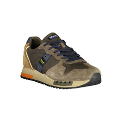 Blauer Green Polyester Sneaker -   -  Blauer.