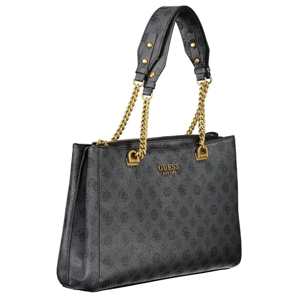 Guess Jeans Black Polyethylene Handbag -   -  Guess Jeans.
