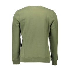 Napapijri Green Cotton Men Sweater -   -  Napapijri.