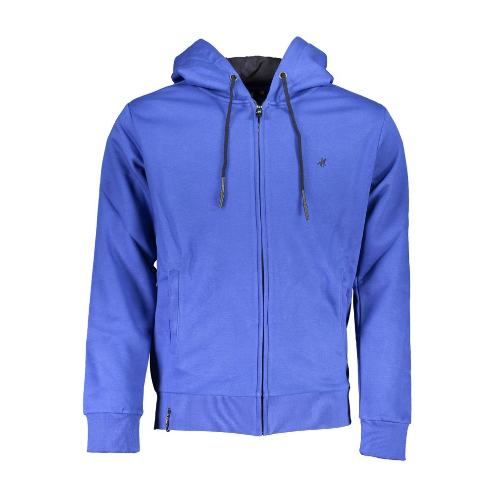 U.S. Grand Polo Blue Cotton Sweater -   -  U.S. Grand Polo.