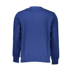 North Sails Blue Cotton Men Sweater -   -  North Sails.