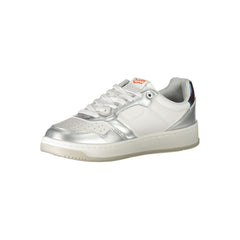 Gas White Polyester Sneaker -   -  Gas.