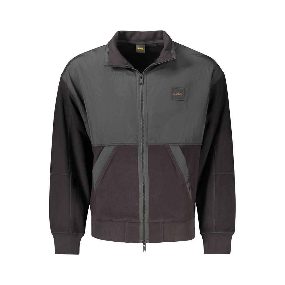 Hugo Boss Black Cotton Men Jacket -   -  Hugo Boss.