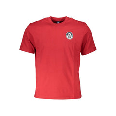 North Sails Red Cotton T-Shirt -   -  North Sails.