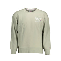 Tommy Hilfiger Green Cotton Men Sweater -   -  Tommy Hilfiger.
