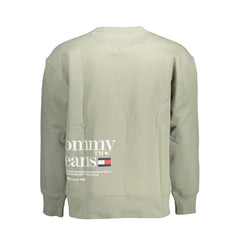 Tommy Hilfiger Green Cotton Men Sweater -   -  Tommy Hilfiger.