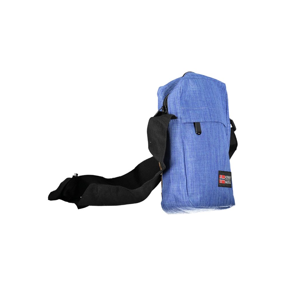 Norway 1963 Blue Polyester Shoulder Bag -  Shoulder Bag for Men -  Norway 1963.