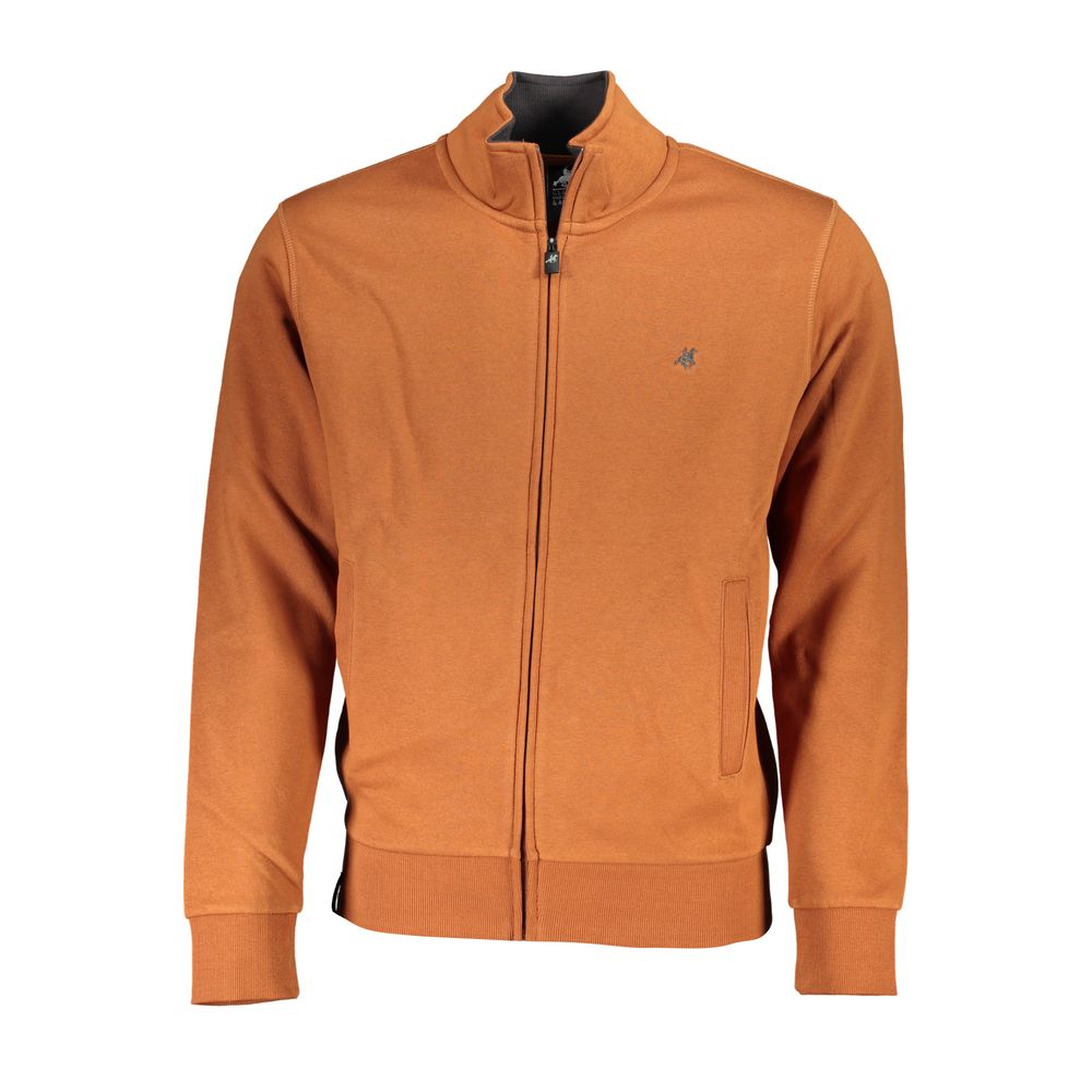 U.S. Grand Polo Elegant Long Sleeve Zip Sweatshirt -   -  U.S. Grand Polo.
