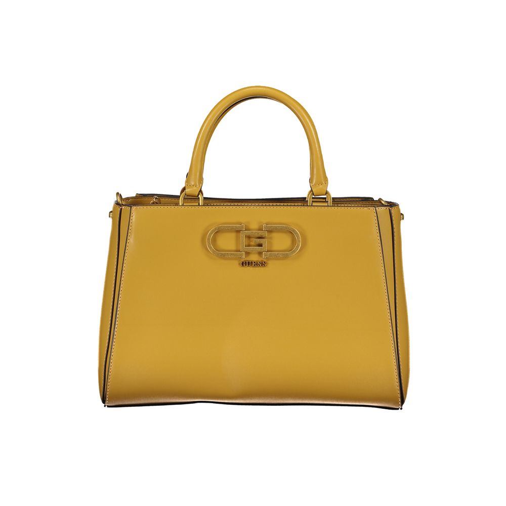 Guess Jeans Yellow Polyethylene Handbag -   -  Guess Jeans.