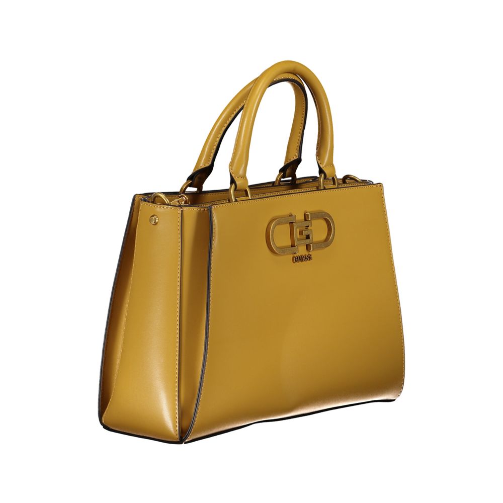 Guess Jeans Yellow Polyethylene Handbag -   -  Guess Jeans.