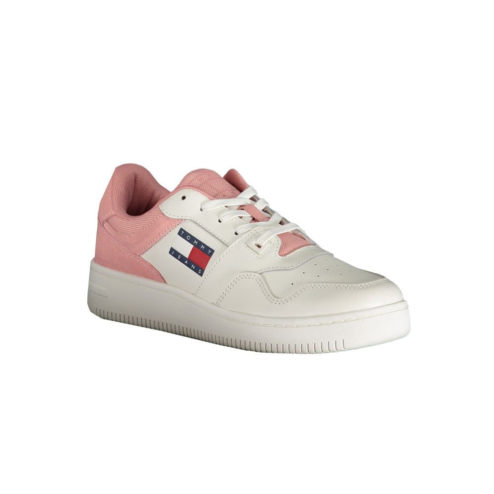 Tommy Hilfiger Pink Polyester Sneaker -   -  Tommy Hilfiger.