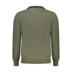 North Sails Green Wool Men Sweater -   -  North Sails.
