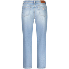 Guess Jeans Light Blue Cotton Women Jeans -   -  Guess Jeans.