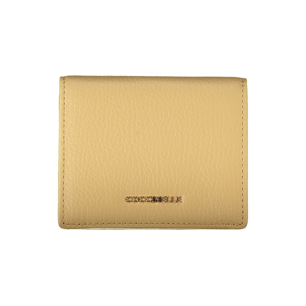 Coccinelle Beige Leather Wallet -   -  Coccinelle.