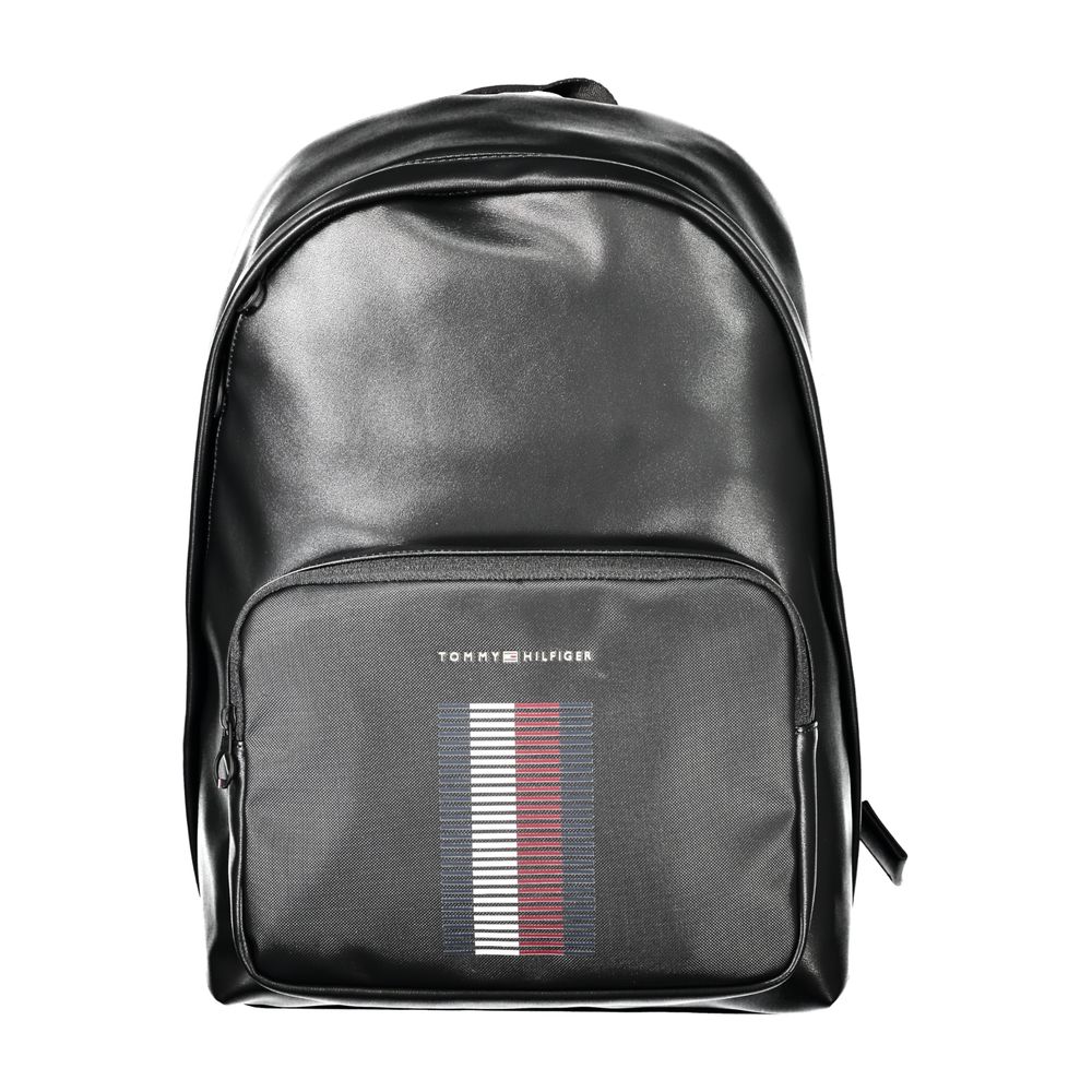 Tommy Hilfiger Black Polyethylene Men Backpack -   -  Tommy Hilfiger.