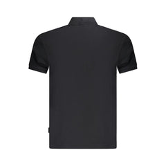 Napapijri Black Cotton Men Polo Shirt -   -  Napapijri.