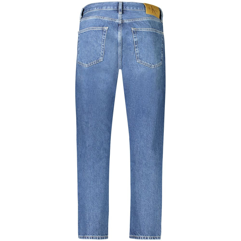 Calvin Klein Blue Cotton Men Jeans -   -  Calvin Klein.