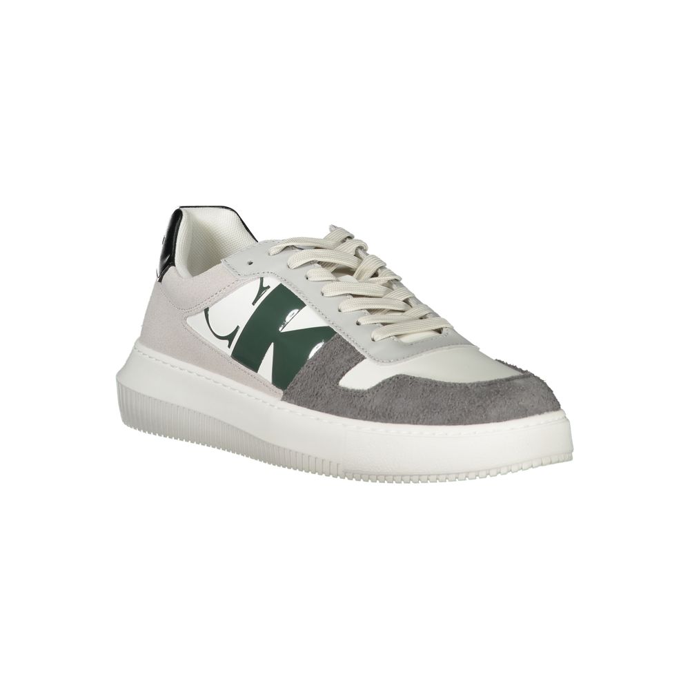 Calvin Klein White Polyethylene Men Sneaker -   -  Calvin Klein.