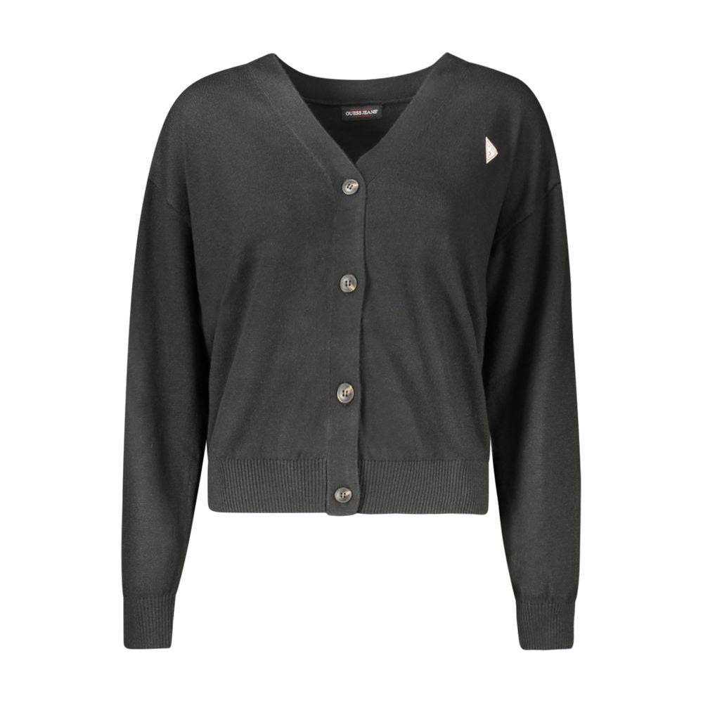 Guess Jeans Black Polyester Women Cardigan -   -  Guess Jeans.