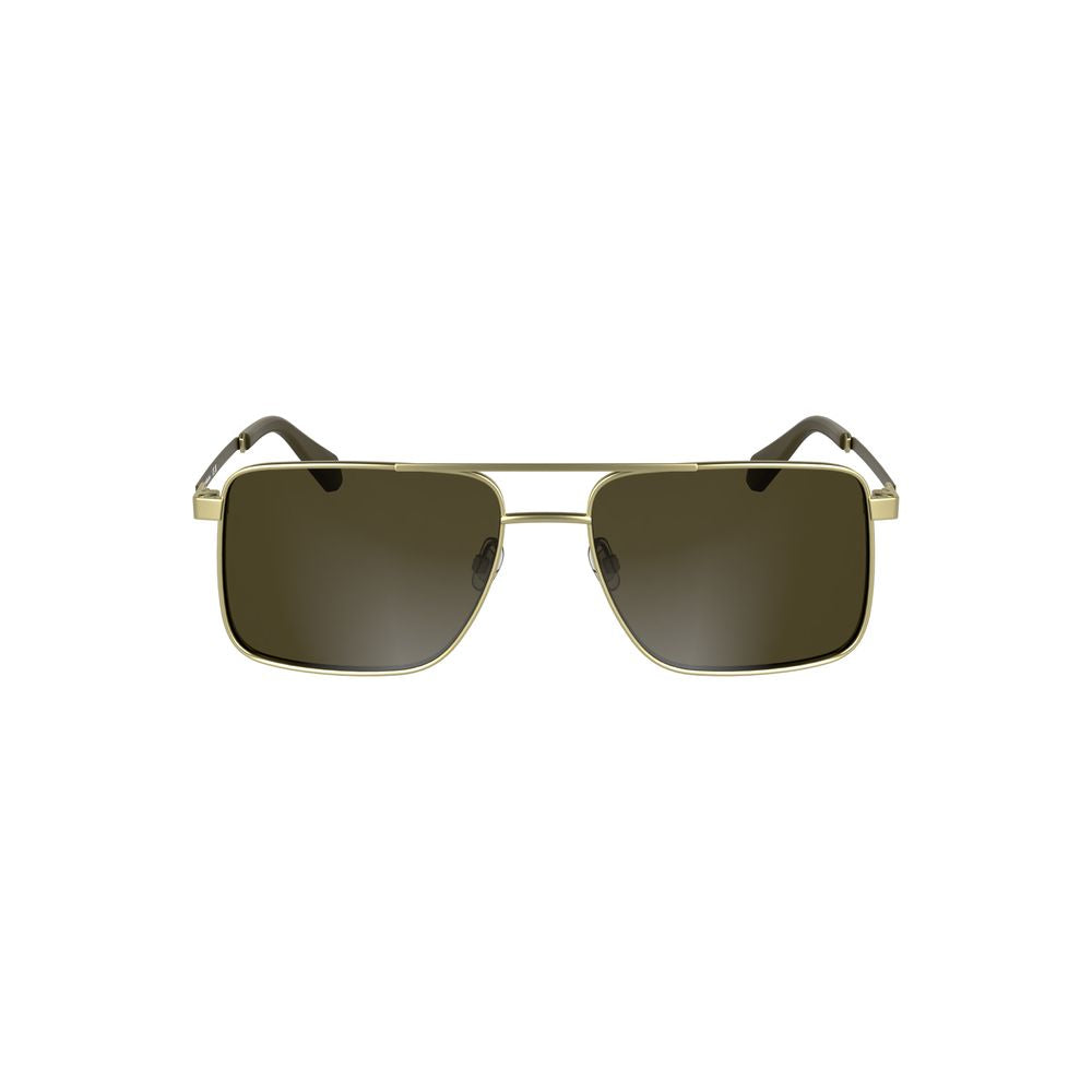 Calvin Klein Gold Metal Men Sunglass -   -  Calvin Klein.