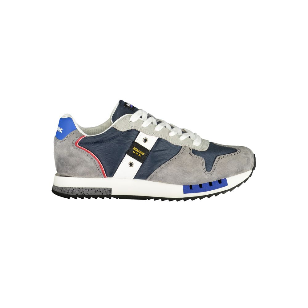 Blauer Brown Leather Men Sneaker -   -  Blauer.