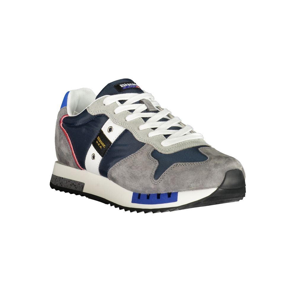 Blauer Brown Leather Men Sneaker -   -  Blauer.