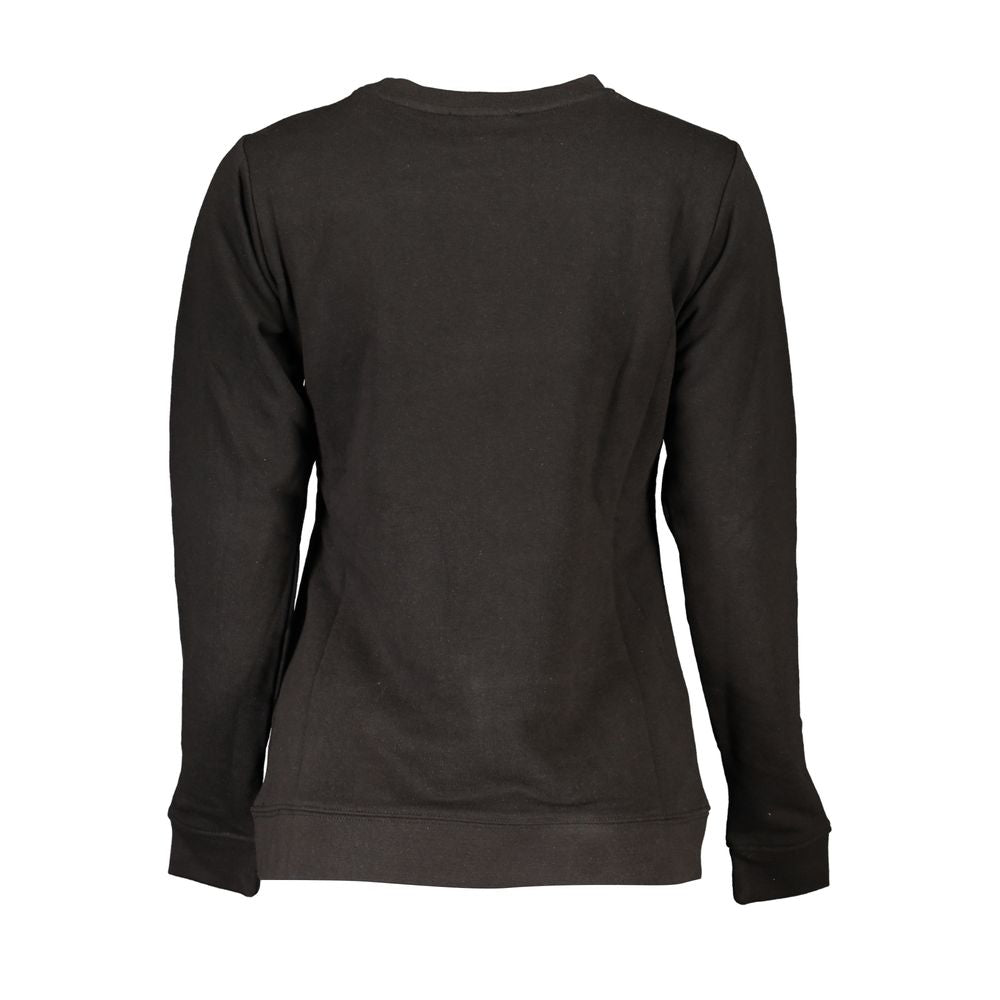 Cavalli Class Black Cotton Sweater -   -  Cavalli Class.