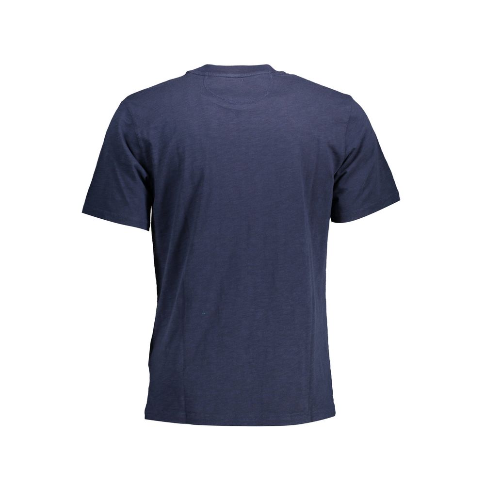 La Martina Blue Cotton Men T-Shirt -   -  La Martina.