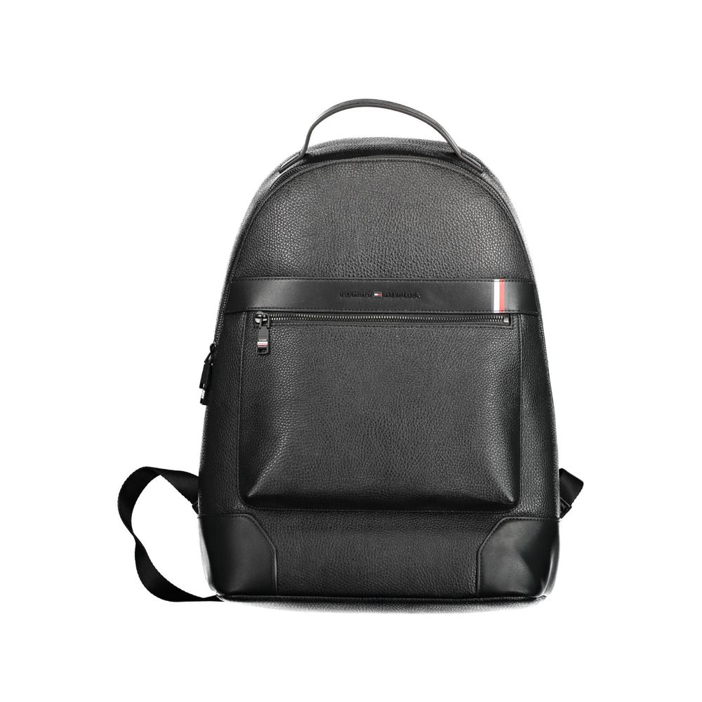 Tommy Hilfiger Black Polyethylene Men Backpack -   -  Tommy Hilfiger.