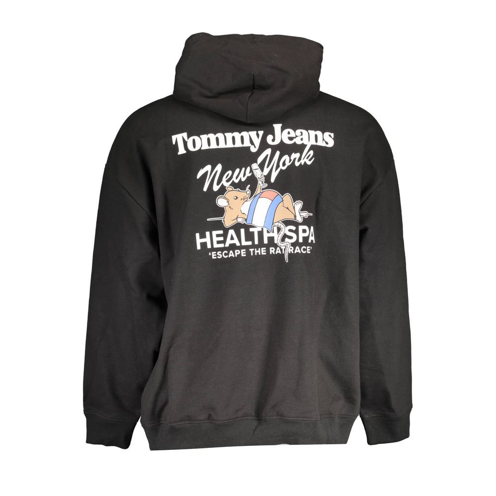 Tommy Hilfiger Black Cotton Men Sweater -   -  Tommy Hilfiger.