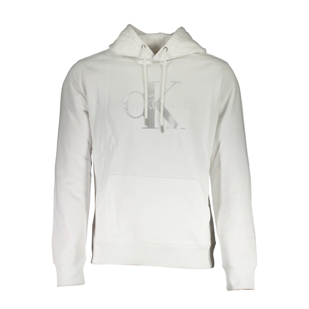 Calvin Klein White Cotton Men Sweater -   -  Calvin Klein.