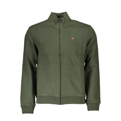 Napapijri Green Cotton Men Sweater -   -  Napapijri.