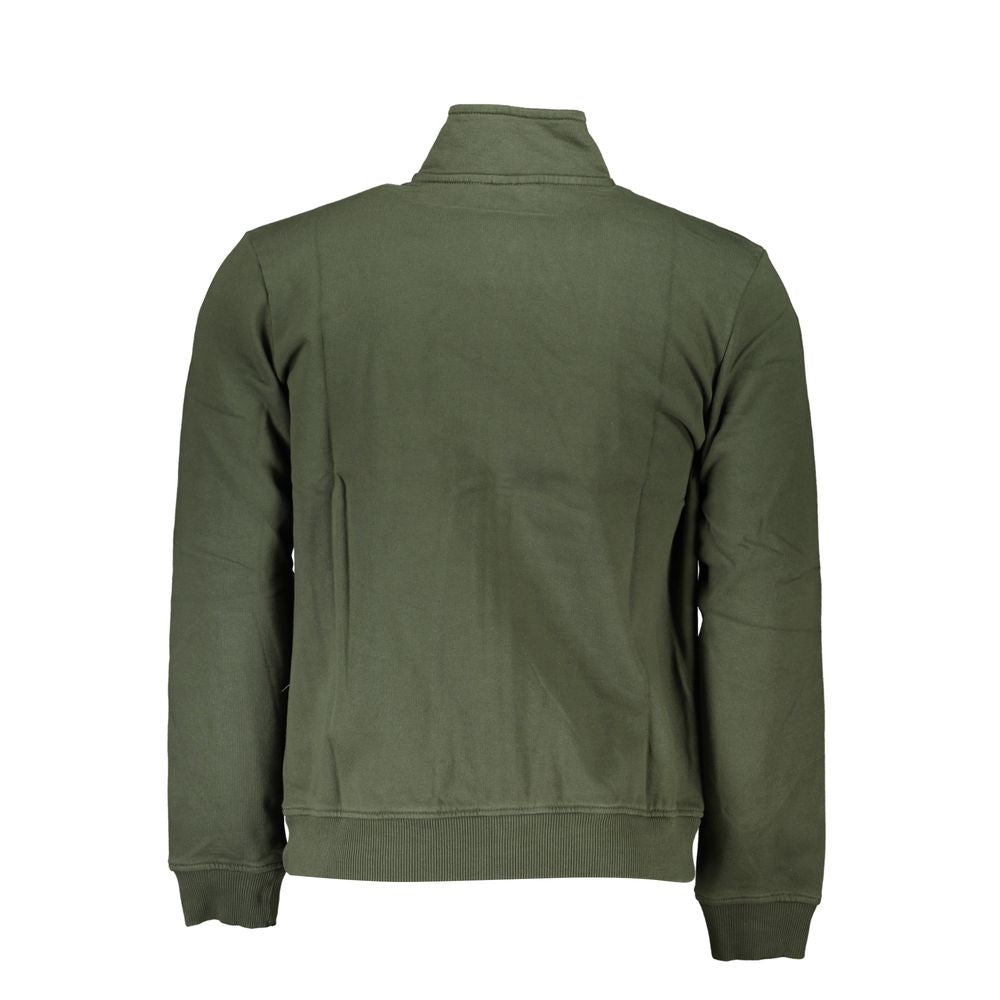 Napapijri Green Cotton Men Sweater -   -  Napapijri.