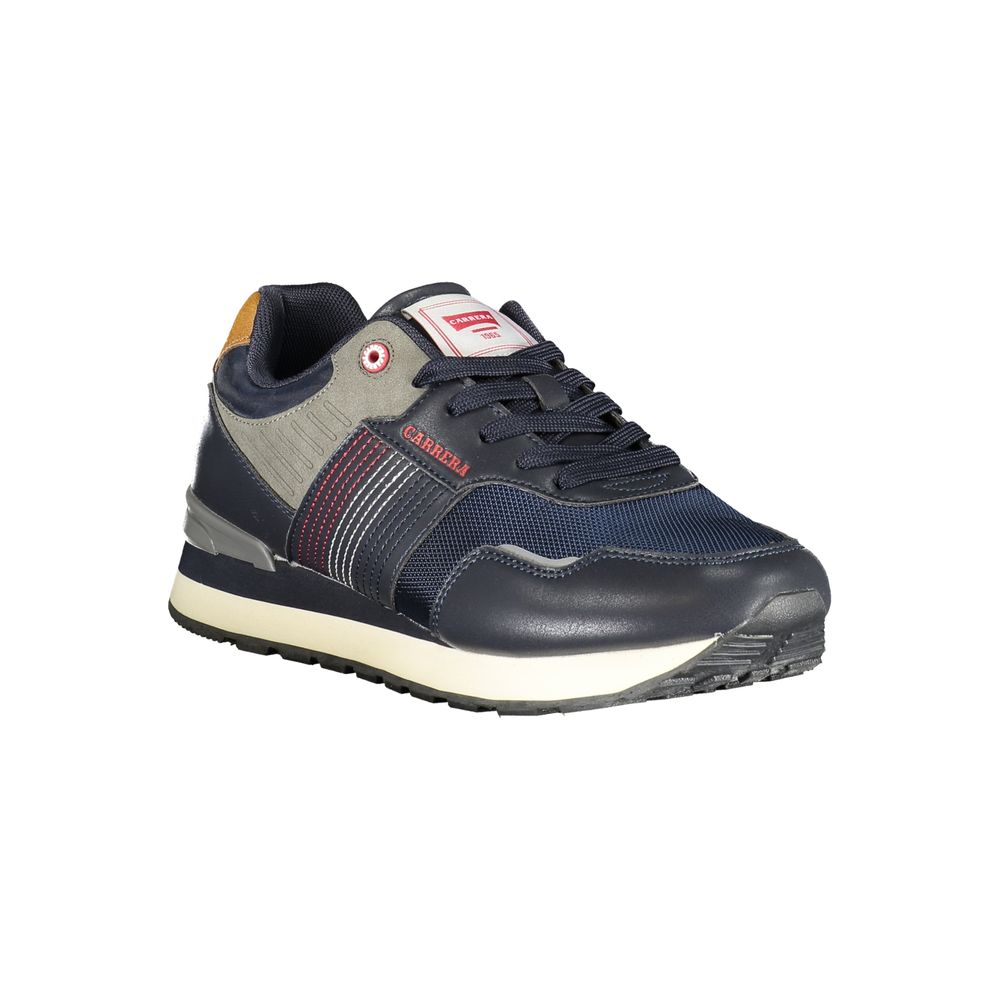 Carrera Sleek Blue Sports Sneakers with Logo Accent -   -  Carrera.
