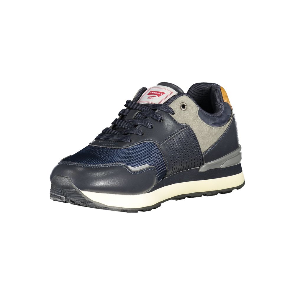 Carrera Sleek Blue Sports Sneakers with Logo Accent -   -  Carrera.