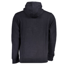 U.S. Grand Polo Chic Blue Hooded Fleece Sweatshirt -   -  U.S. Grand Polo.