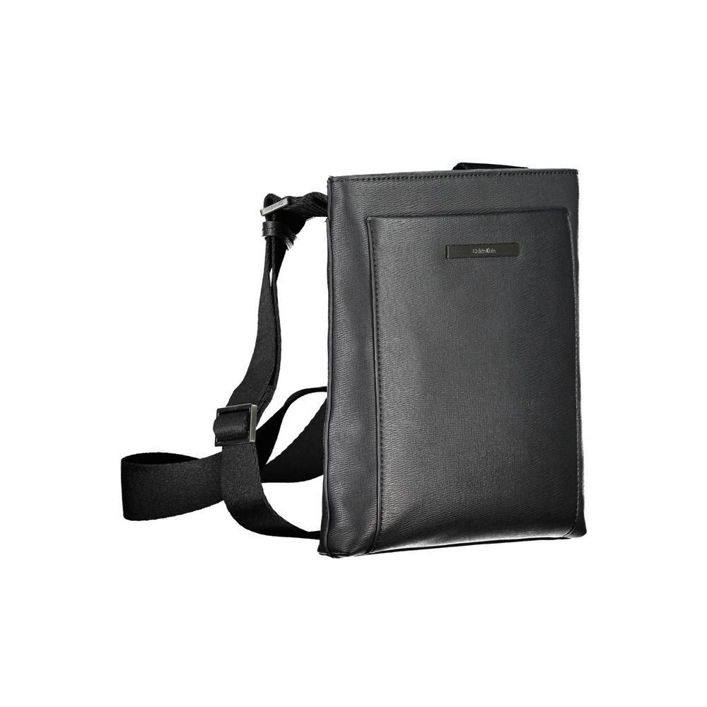 Calvin Klein Eco-Conscious Black Shoulder Bag with Logo -  Shoulder Bag for Men -  Calvin Klein.