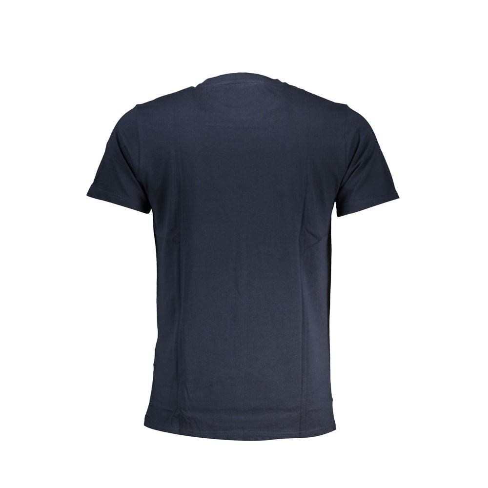 Cavalli Class Blue Cotton T-Shirt -   -  Cavalli Class.