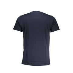 Cavalli Class Blue Cotton T-Shirt -   -  Cavalli Class.