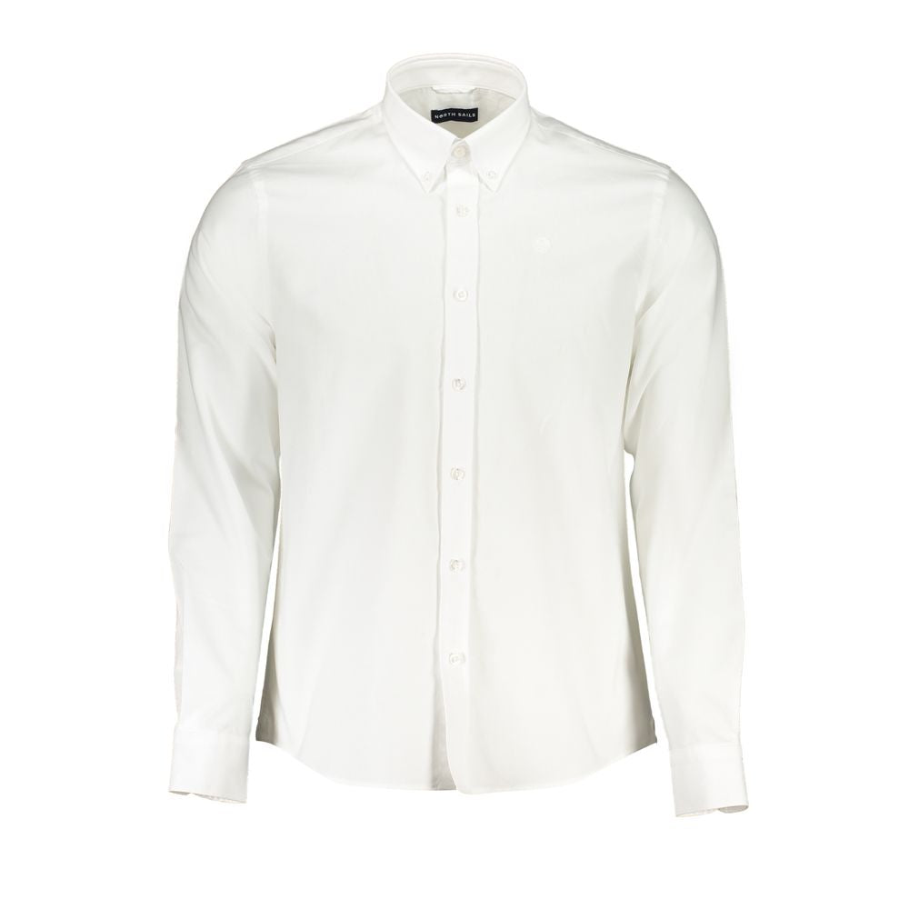 North Sails White Cotton Shirt -   -  North Sails.