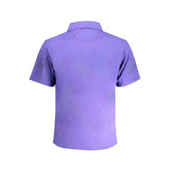 La Martina Purple Cotton Polo Shirt -   -  La Martina.