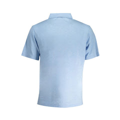 La Martina Light Blue Cotton Men Polo Shirt -   -  La Martina.