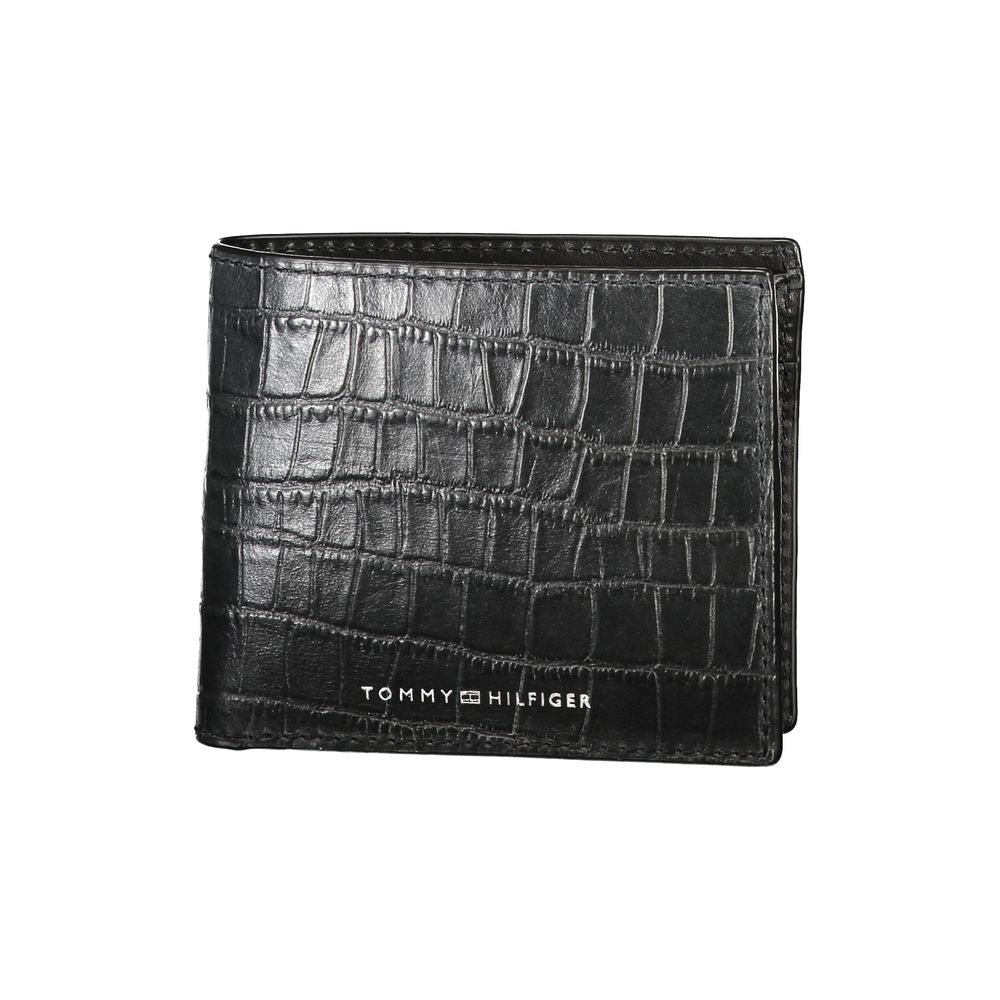 Tommy Hilfiger Black Leather Wallet -  Wallets for Men -  Tommy Hilfiger.