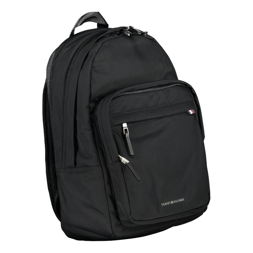 Tommy Hilfiger Black Polyester Backpack -   -  Tommy Hilfiger.