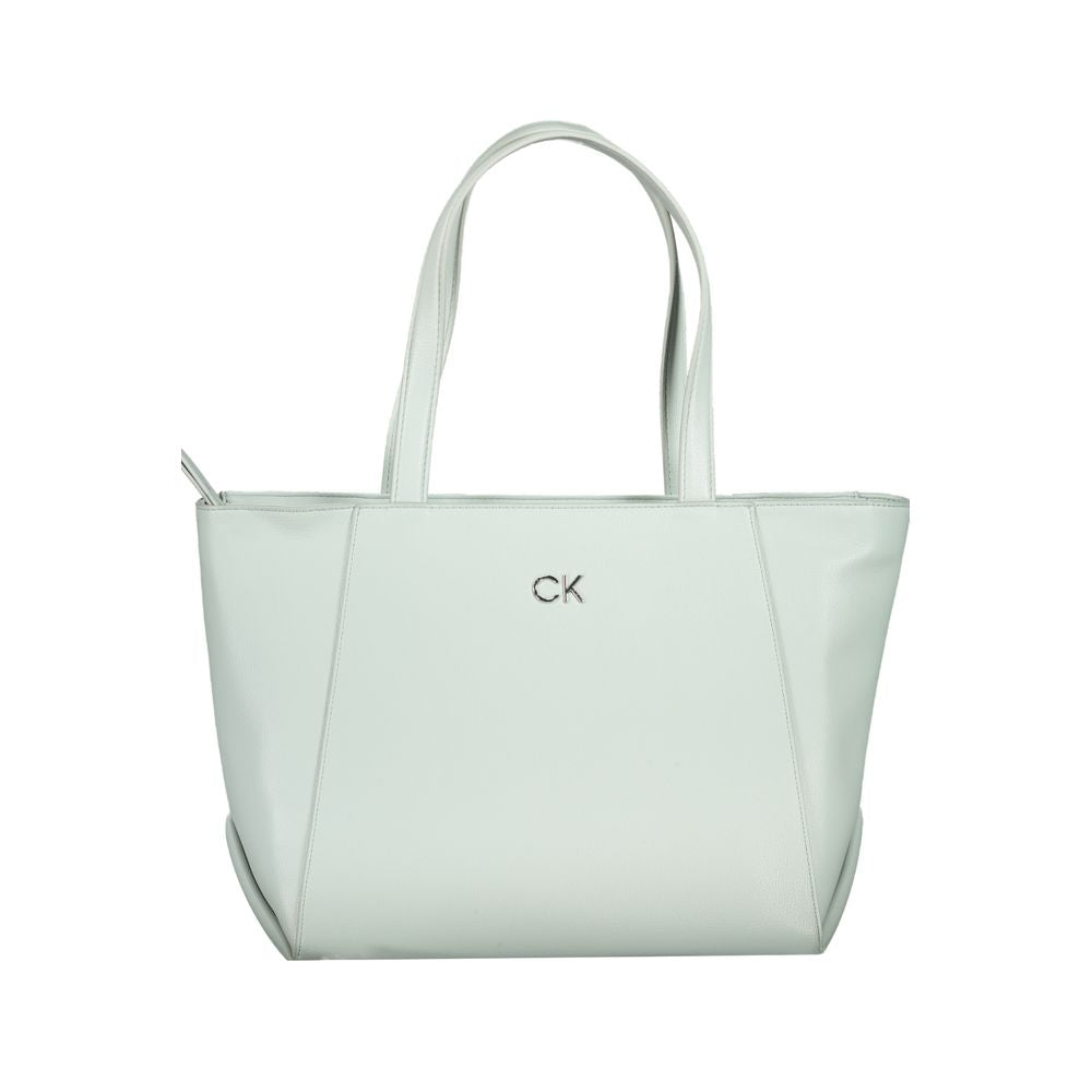 Calvin Klein Light Blue Polyethylene Women Handbag -   -  Calvin Klein.