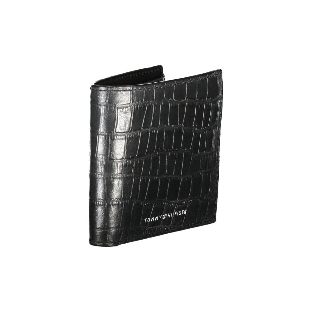 Tommy Hilfiger Black Leather Wallet -  Wallets for Men -  Tommy Hilfiger.